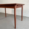 Danish Modern Teak Extension Dining Table