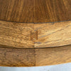 Large Round Midcentury Coffee Table By Tomlinson Sophisticate