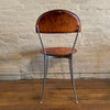 Tonietta Leather Side Chair By Enzo Mari For Zanotta