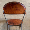 Tonietta Leather Side Chair By Enzo Mari For Zanotta