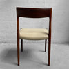 Niels Moller Model 77 Rosewood Leather Dining Side Chair