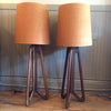 Walnut Butterfly Lamps