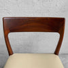Niels Moller Model 77 Rosewood Leather Dining Side Chair