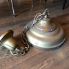 Industrial Faceted Mirror Pendant