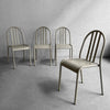 Steel Dining Side Chairs In The Style Of Robert Mallet-Stevens