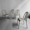 Steel Dining Side Chairs In The Style Of Robert Mallet-Stevens