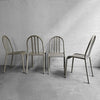 Steel Dining Side Chairs In The Style Of Robert Mallet-Stevens