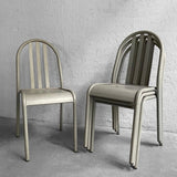 Steel Dining Side Chairs In The Style Of Robert Mallet-Stevens