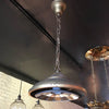 Industrial Faceted Mirror Pendant