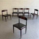 Rosewood Dining Chairs by Johannes Andersen for Uldum Møbelfabrik