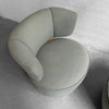 Gilbert Rohde For Herman Miller Upholstered Slipper Chairs