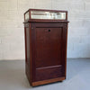 Early 20th Century Quarter Sawn Oak Display Case Cabinet