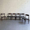 Rosewood Dining Chairs by Johannes Andersen for Uldum Møbelfabrik
