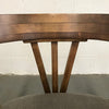 Mid-Century Oak Compass Chairs