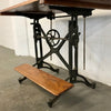 Keuffel & Esser Cast Iron Drafting Table