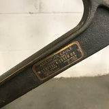 Keuffel & Esser Cast Iron Drafting Table