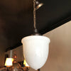 Milk Glass Pharmacy Pendant