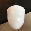 Milk Glass Pharmacy Pendant
