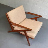 Scandinavian Modern Z Lounge Chair Designed By Poul Jensen