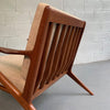 Scandinavian Modern Z Lounge Chair Designed By Poul Jensen