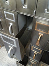 Brushed Steel Legal File Cabinet