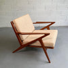 Scandinavian Modern Z Lounge Chair Designed By Poul Jensen