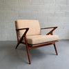 Scandinavian Modern Z Lounge Chair Designed By Poul Jensen