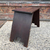 Primitive Art Deco Pine Bench