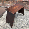 Primitive Art Deco Pine Bench
