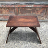 Primitive Art Deco Pine Bench