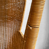 Pair Of Woven Wicker Porter's Chairs