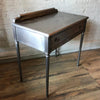 Brushed Steel Simmons Sheraton Vanity Desk