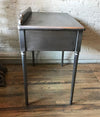 Brushed Steel Simmons Sheraton Vanity Desk