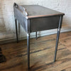Brushed Steel Simmons Sheraton Vanity Desk