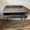 Brushed Steel Simmons Sheraton Vanity Desk