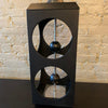Mid Century Modern Geometric Cut-Out Cube Table Lamp