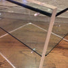 Lucite and Glass Side Table