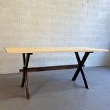 Country Farm Trestle Dining Table