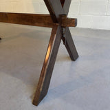 Country Farm Trestle Dining Table