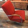 Art Deco Chrome Lounge Chair