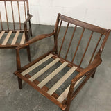 Mid-Century Modern Maple Lounge Chairs