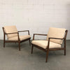 Mid-Century Modern Maple Lounge Chairs