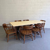 Country Farm Trestle Dining Table