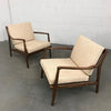 Mid-Century Modern Maple Lounge Chairs