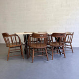 Country Farm Trestle Dining Table