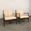 Mid-Century Modern Maple Lounge Chairs