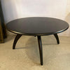 Heywood Wakefield Ebonized Maple Revolving Coffee Table