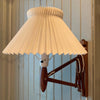 Erik Hansen For Le Klint Teak Scissor Wall Sconce Light