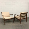 Mid-Century Modern Maple Lounge Chairs