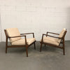Mid-Century Modern Maple Lounge Chairs